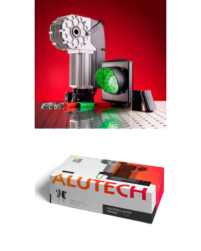 TR-5024-230KIT. Комплект привода для промышленных секционных ворот. ALUTECH в Казани