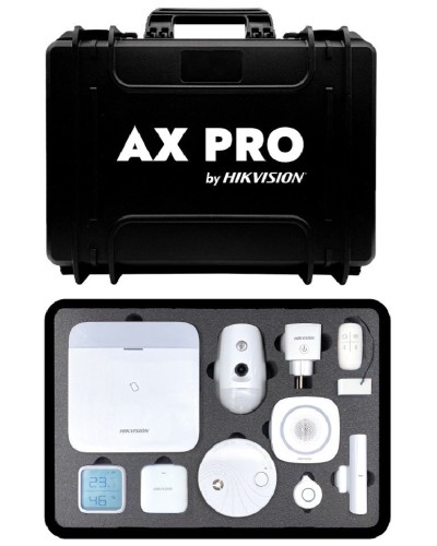 Демо-кейс AX PRO Hikvision. Демонстрационный комплект. AX PRO Hikvision в Казани