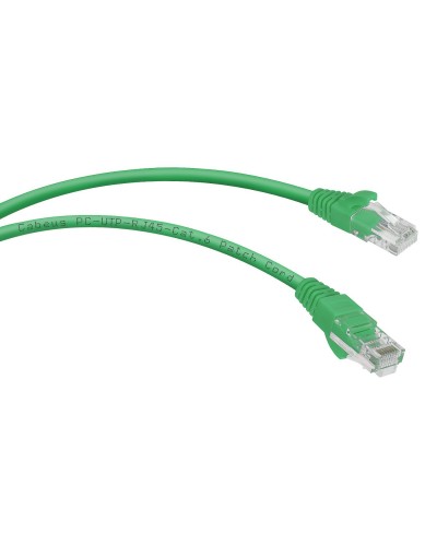 PC-UTP-RJ45-Cat.6-3m-GN (8687c), зелёный. Патч-корд медный. CABEUS в Казани