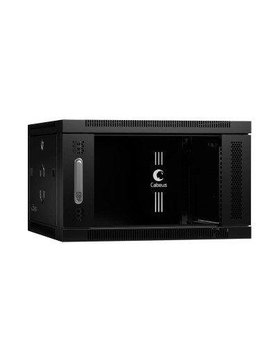 SH-05F-6U60/60-BK (8587c). Шкаф телекоммуникационный 19 настенный 6U. CABEUS в Казани