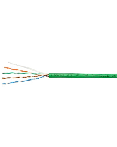 UTP-4P-Cat.5e-SOLID-LSLTx-GN (10990c). Кабель «витая пара» (LAN) для структурированных систем связи. CABEUS в Казани