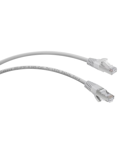 PC-FTP-RJ45-Cat.5e-10m-LSZH (9245c), серый. Патч-корд медный. CABEUS в Казани