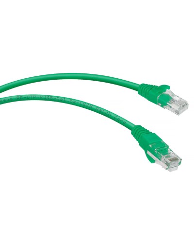 PC-UTP-RJ45-Cat.5e-1.5m-GN-LSZH (9506c), зелёный. Патч-корд медный. CABEUS в Казани