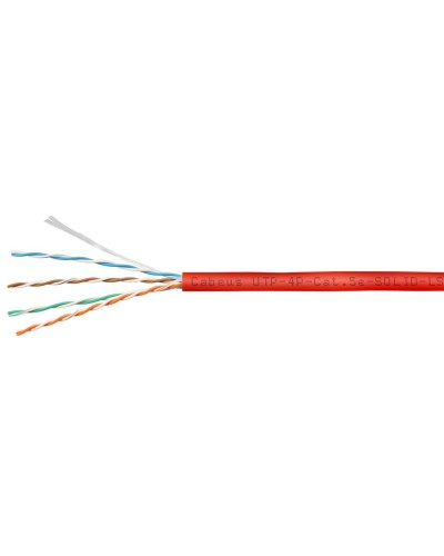 UTP-4P-Cat.5e-SOLID-LSZH-RD (9778c). Кабель «витая пара» (LAN) для структурированных систем связи. CABEUS в Казани