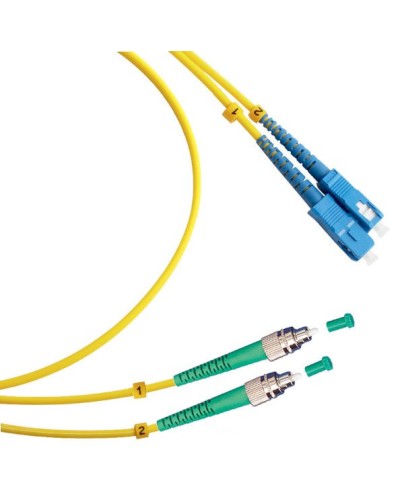 FOP(d)-9-FC/APC-SC/UPC-10m (8067c). Патч-корд оптический. CABEUS в Казани