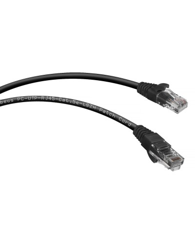 PC-UTP-RJ45-Cat.5e-5m-BK-LSZH (9541c), чёрный. Патч-корд медный. CABEUS в Казани