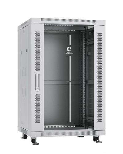 SH-05C-18U60/100 (7228c). Шкаф телекоммуникационный 19 напольный 18U. CABEUS в Казани