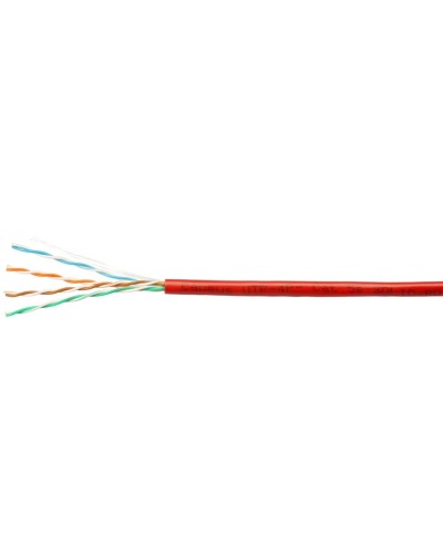 UTP-4P-Cat.5e-SOLID-RD-100 (7249c-5). Кабель «витая пара» (LAN) для структурированных систем связи. CABEUS в Казани