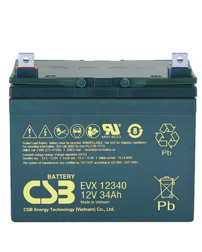 CSB EVX 12340. Аккумулятор герметичный свинцово-кислотный. CSB в Казани