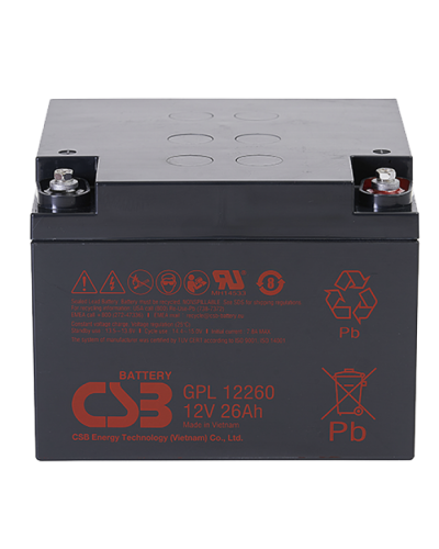 CSB GPL 12260. Аккумулятор герметичный свинцово-кислотный. CSB в Казани