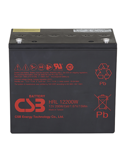 CSB HRL 12200W. Аккумулятор герметичный свинцово-кислотный. CSB в Казани