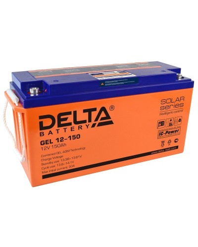 Delta GEL 12-150. Аккумулятор герметичный свинцово-кислотный. Delta в Казани