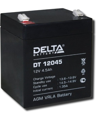 Delta DT 12045. Аккумулятор герметичный свинцово-кислотный. Delta в Казани