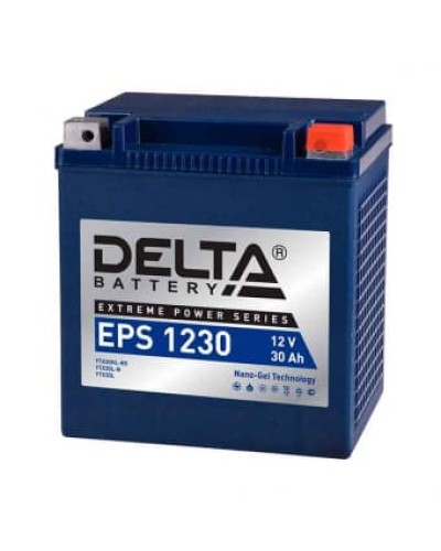 Delta EPS 1230. Аккумулятор герметичный свинцово-кислотный стартерный. Delta в Казани