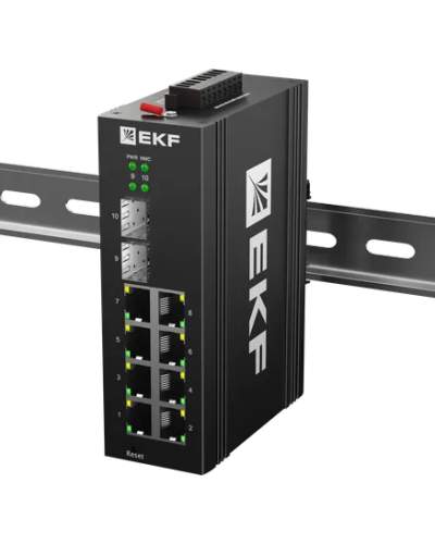 TSX-ML2-2GX/SFP-8GTP. Промышленный управляемый коммутатор. EKF в Казани
