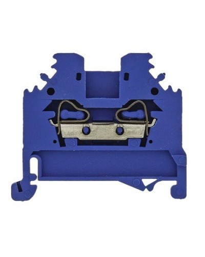 JXB-S-2.5 2-проводная, синяя (plc-jxb-s-2.5b). Колодка клеммная пружинная. EKF в Казани
