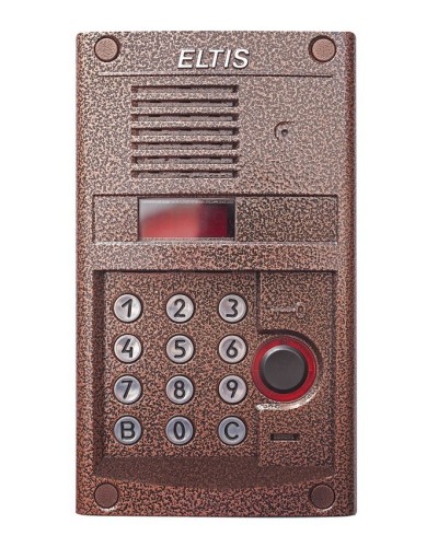 DP400-RD24 (медь). Блок вызова домофона. ELTIS в Казани