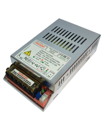 75W/12-24V/140AL. Импульсный блок питания. FARADAY в Казани