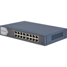 DS-3E0516-E(B). Коммутатор без POE. Hikvision