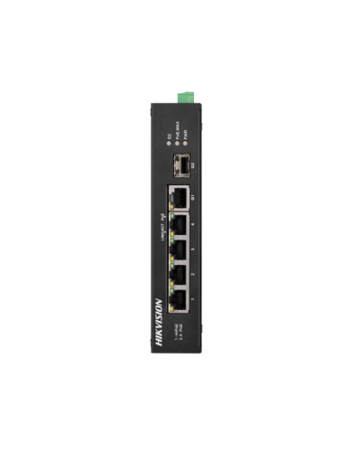 DS-3T0306HP-E/HS. Коммутатор с питанием POE. Hikvision в Казани