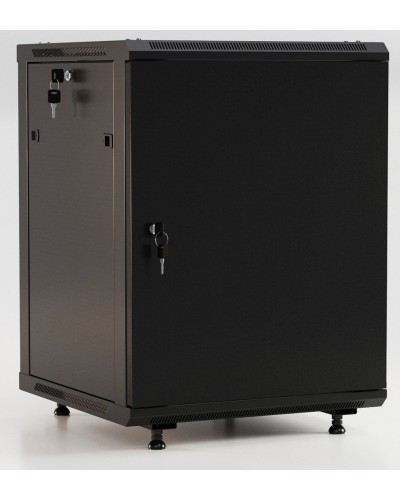 TWB-FC-1566-SR-RAL9004. Шкаф телекоммуникационный 19 настенный 15U. Hyperline в Казани