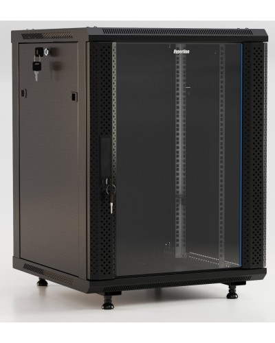 TWB-FC-1545-GP-RAL9004. Шкаф телекоммуникационный 19 настенный 15U. Hyperline в Казани