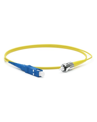 FC-S2-9-SC/UR-ST/UR-H-1M-LSZH-YL. Патч-корд волоконно-оптический одномодовый. Hyperline в Казани
