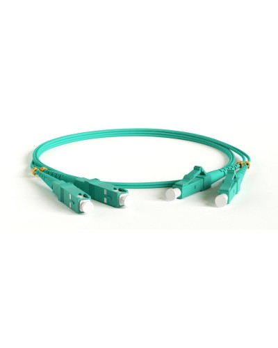 FC-D2-503-LC/PR-SC/PR-H-10M-LSZH-AQ. Патч-корд волоконно-оптический многомодовый. Hyperline в Казани