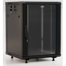 TWB-FC-1845-GP-RAL9004. Шкаф телекоммуникационный 19 настенный 18U. Hyperline