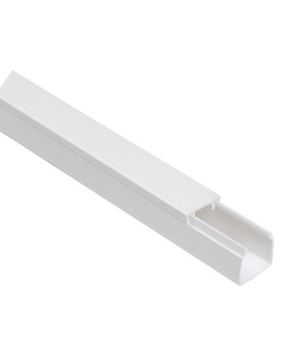 Короб 12х12 ECOLINE (CKK11-012-012-1-K01). Кабель-канал с двойным замком. IEK в Казани
