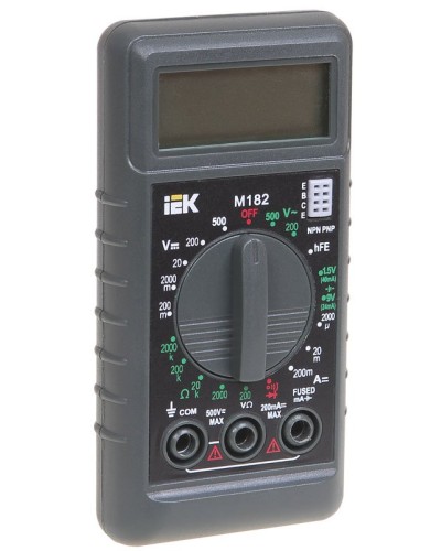 Мультиметр цифровой Compact M182 (TMD-1S-182). Мультиметр цифровой. IEK в Казани