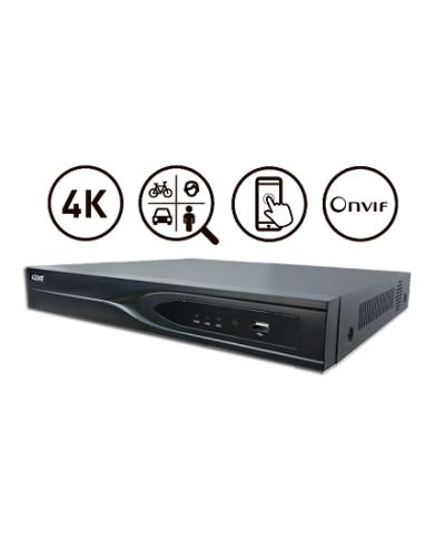 KN-CORE36/2-4K-AI. Видеорегистратор IP 36-канальный. KENO в Казани