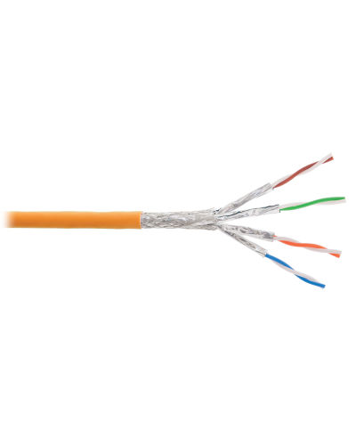 S/FTP, 4pair, Cat.6a, Solid, In, LSZH (NKL 9355C-OR). Кабель «витая пара» (LAN) для структурированных систем связи. NIKOLAN в Казани