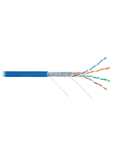F/UTP 4pair, Cat5e, Solid, In, нг(А)-HF (NMC 4200C-BL). Кабель «витая пара» (LAN) для структурированных систем связи. NIKOMAX в Казани