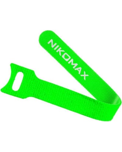 NMC-CTV210-16-SB-GN-10 (10шт). Стяжка-липучка с мягкой пряжкой. NIKOMAX в Казани