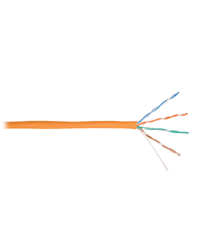 U/UTP 4pair, Cat5e, Solid, In, нг(А)-HF (NMC 9100C-OR). Кабель «витая пара» (LAN) для структурированных систем связи. NIKOMAX в Казани