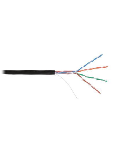 U/UTP 4pair, Cat5e, Solid, Out, нг(А)-HF (NMC 2100B-BK). Кабель «витая пара» (LAN) для структурированных систем связи. NIKOMAX в Казани