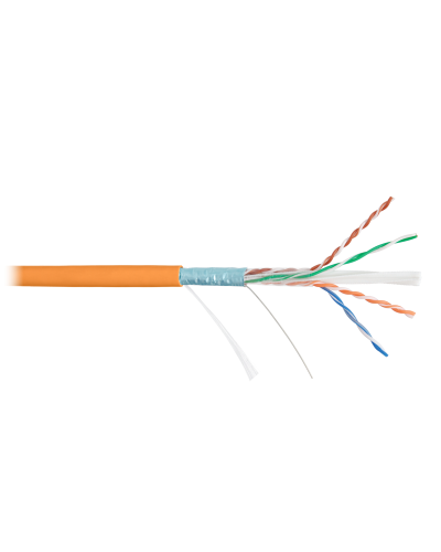 F/UTP 4pair, Cat6a, Solid, In, нг(А)-HF (NMC 4255C-OR). Кабель «витая пара» (LAN) для структурированных систем связи. NIKOMAX в Казани