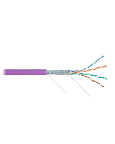 F/UTP 4pair, Cat5e, Solid, In, нг(А)-HF (NMC 4200C-VL). Кабель «витая пара» (LAN) для структурированных систем связи. NIKOMAX в Казани