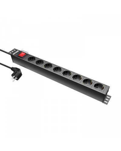 NTSS-PDU-DA2034 гор.размещ. 8xSchuko базовые 16A Schuko 1.8м. Блок розеток 19. NTSS в Казани