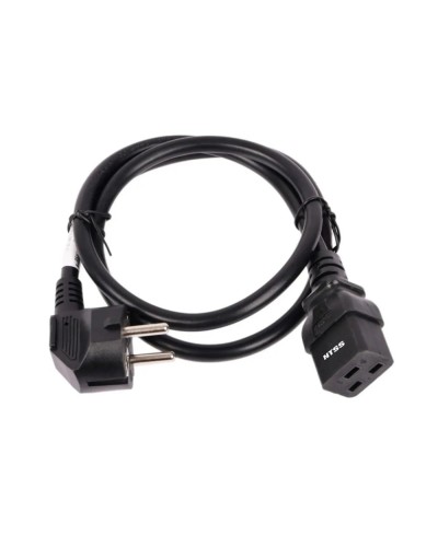 NTSS-PC19772 C19-Schuko проводник.:3х1.5мм2 3м 220/250В 16А черный. Кабель питания. NTSS в Казани