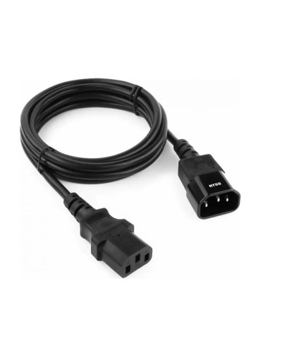 NTSS-PC13142 C13-С14 проводник.:3х0.75мм2 1.8м 220/250В 10А черный. Кабель питания. NTSS в Казани