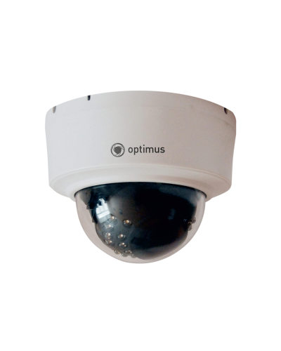 IP-E025.0(2.8)MP_DP01. Видеокамера IP купольная. Optimus в Казани