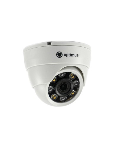 IP-E022.1(2.8)PF_V.1. Видеокамера IP купольная. Optimus в Казани