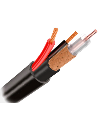 КВК-П 2х0.75 (outdoor) CCA Light. Кабель комбинированный для систем видеонаблюдения. Optimus в Казани