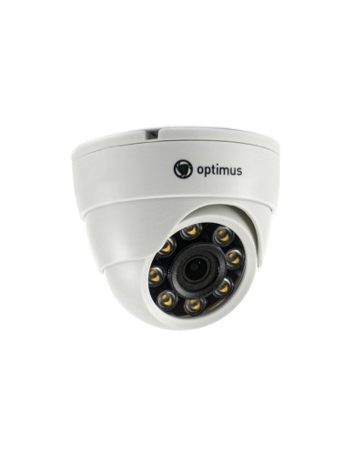 IP-E025.0(2.8)PF_DP03. Видеокамера IP купольная. Optimus в Казани