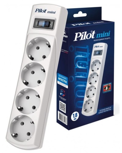 Pilot mini 5м. Сетевой фильтр. Pilot в Казани