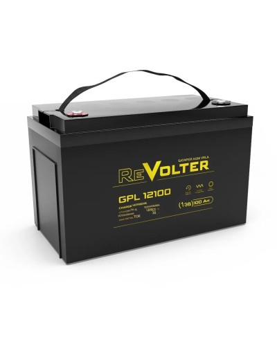 Revolter GPL 12100. Аккумулятор автомобильный герметичный свинцово-кислотный. Revolter в Казани