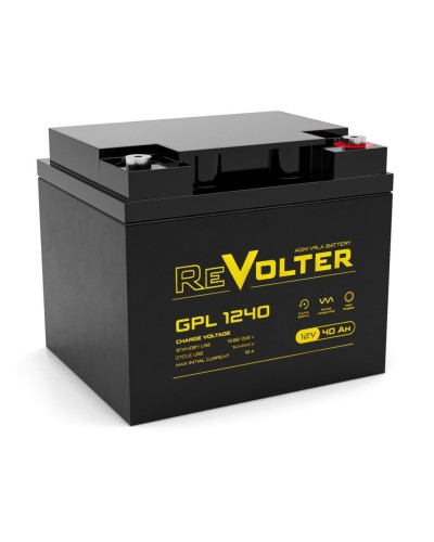 Revolter GPL 1240. Аккумулятор автомобильный герметичный свинцово-кислотный. Revolter в Казани
