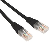 Патч-корд U/UTP CAT 6, RJ45-RJ45, 26AWG, LSZH, черный, 2м REXANT (02-0292-2). Патч-корд UTP. Rexant